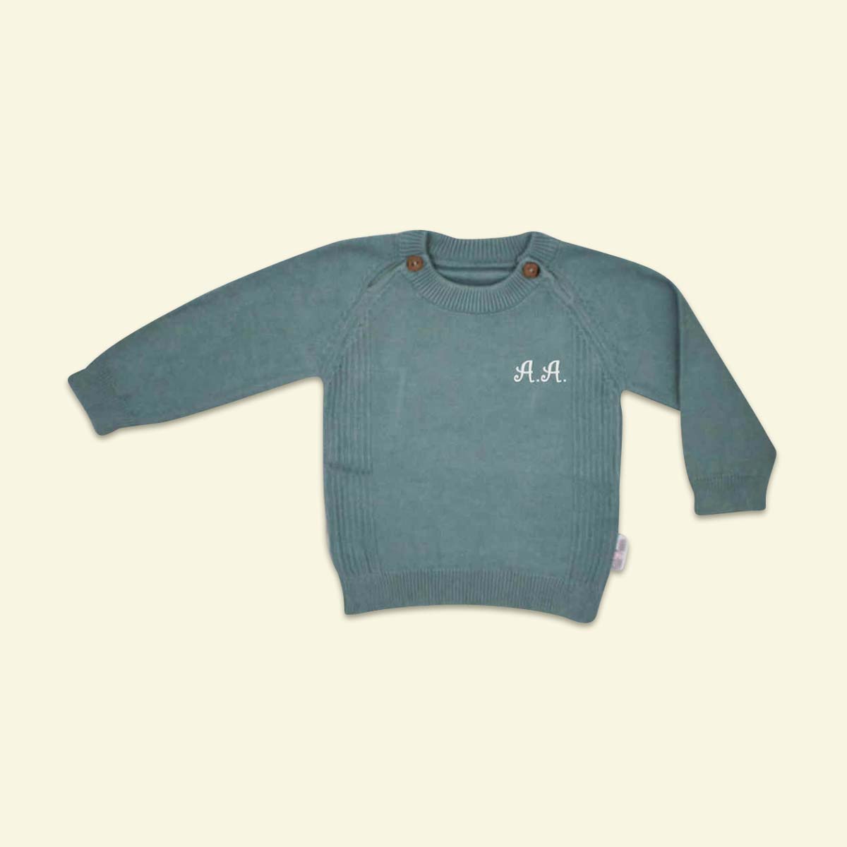 Baby Strickpullover Mint